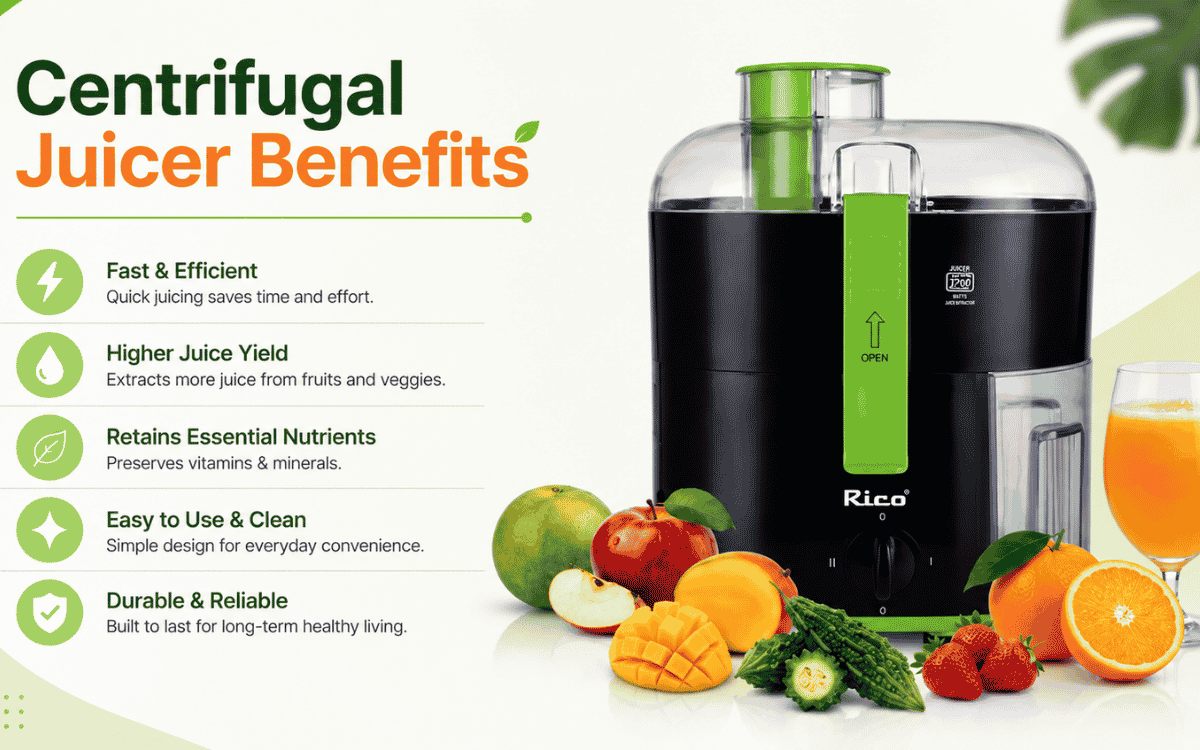 Centrifugal Juicer Benefits: Why This Juicer Type Remains a Popular Choice