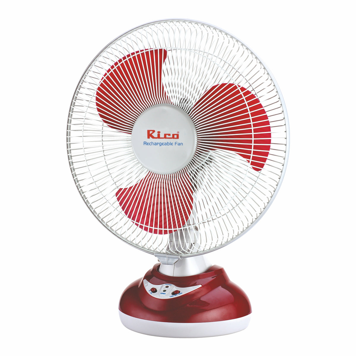 Rico Rechargeable AC DC Battery Power Operated Table Fan RF806