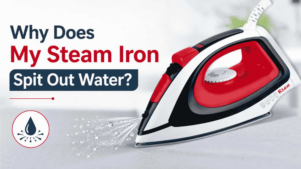 Why Does My Steam Iron Spit Out Water? Causes and Fixes