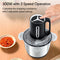 Rico 3 Litre Steel Bowl Chopper with Garlic Peeler & Whipper – 3  Speed with 300W Copper Motor CH2509