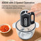 Rico 3 Litre Transparent  Bowl Chopper with Garlic Peeler & Whipper – 3  Speed with 300W Copper Motor CH2510