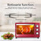 Rico Oven Toaster Griller 25 Liter 1600W , Red (OG2307)