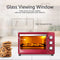 Rico Oven Toaster Griller 25 Liter 1600W , Red (OG2307)