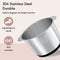 Rico 3 Litre Steel Bowl Chopper with Garlic Peeler & Whipper – 3  Speed with 300W Copper Motor CH2509