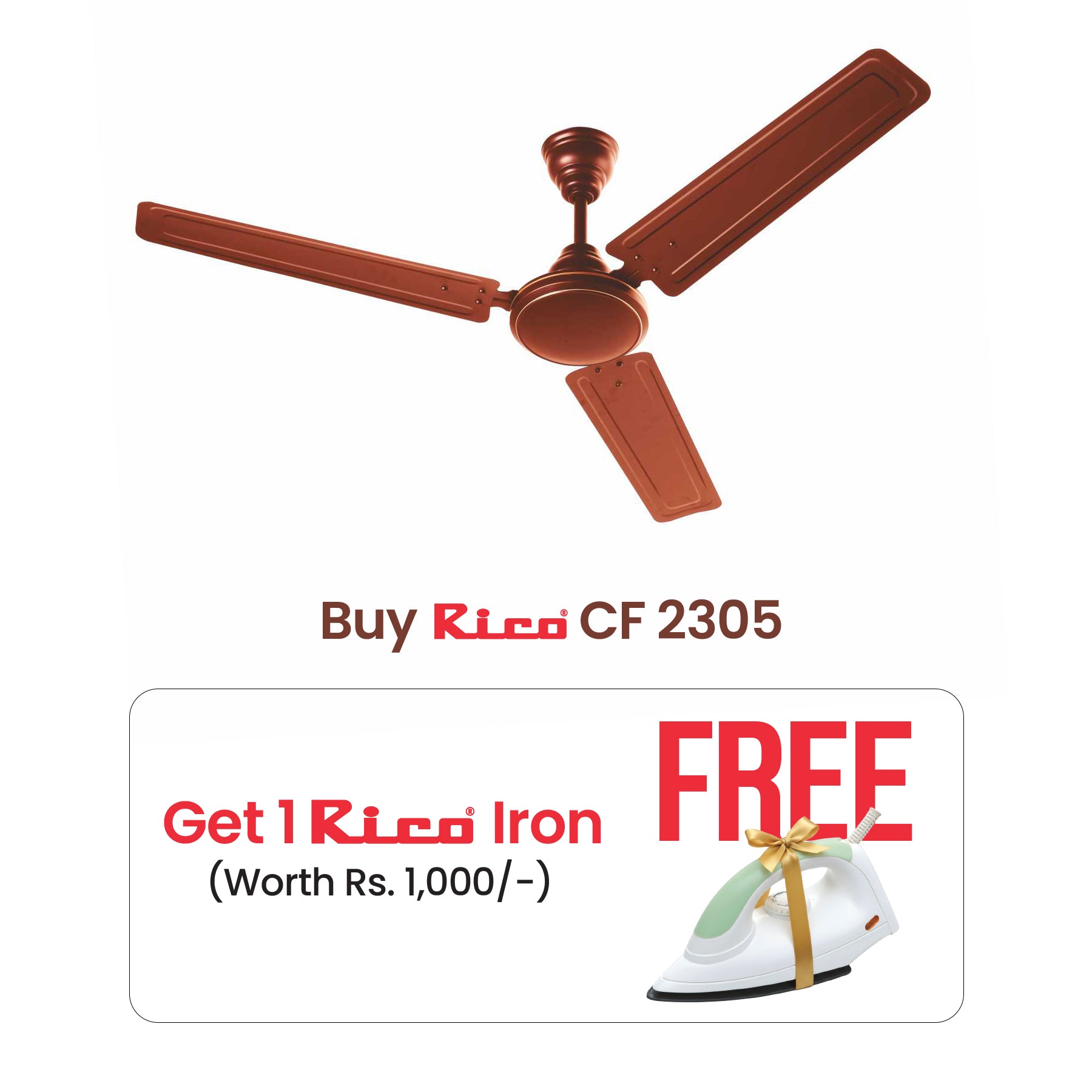 Rico Oric CF2305 Ceiling fan– Rico India