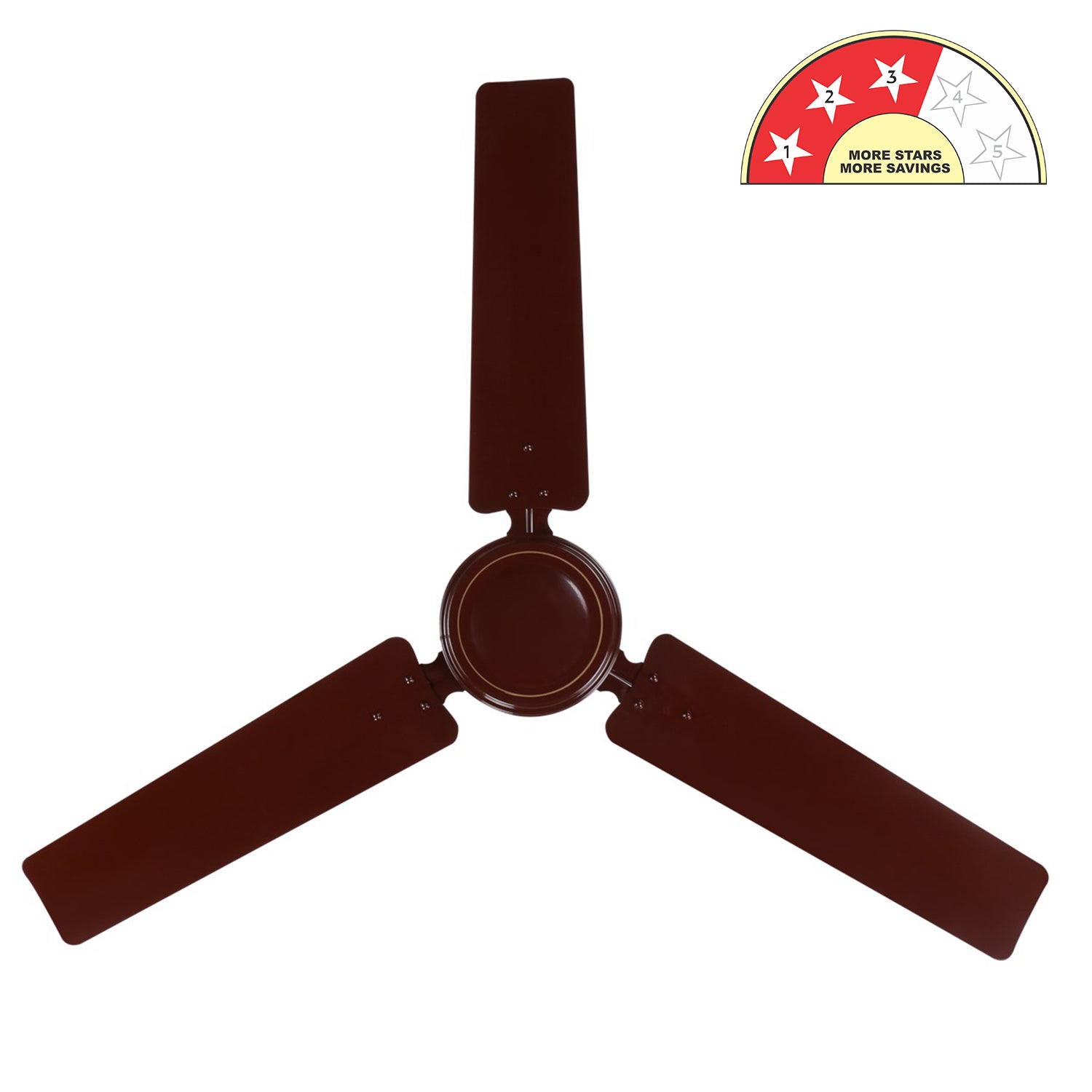 Zain Rico Fan Rico Aluminum 3 Blade 1200mm Ceiling Fan CF807 (Brown)– Rico India