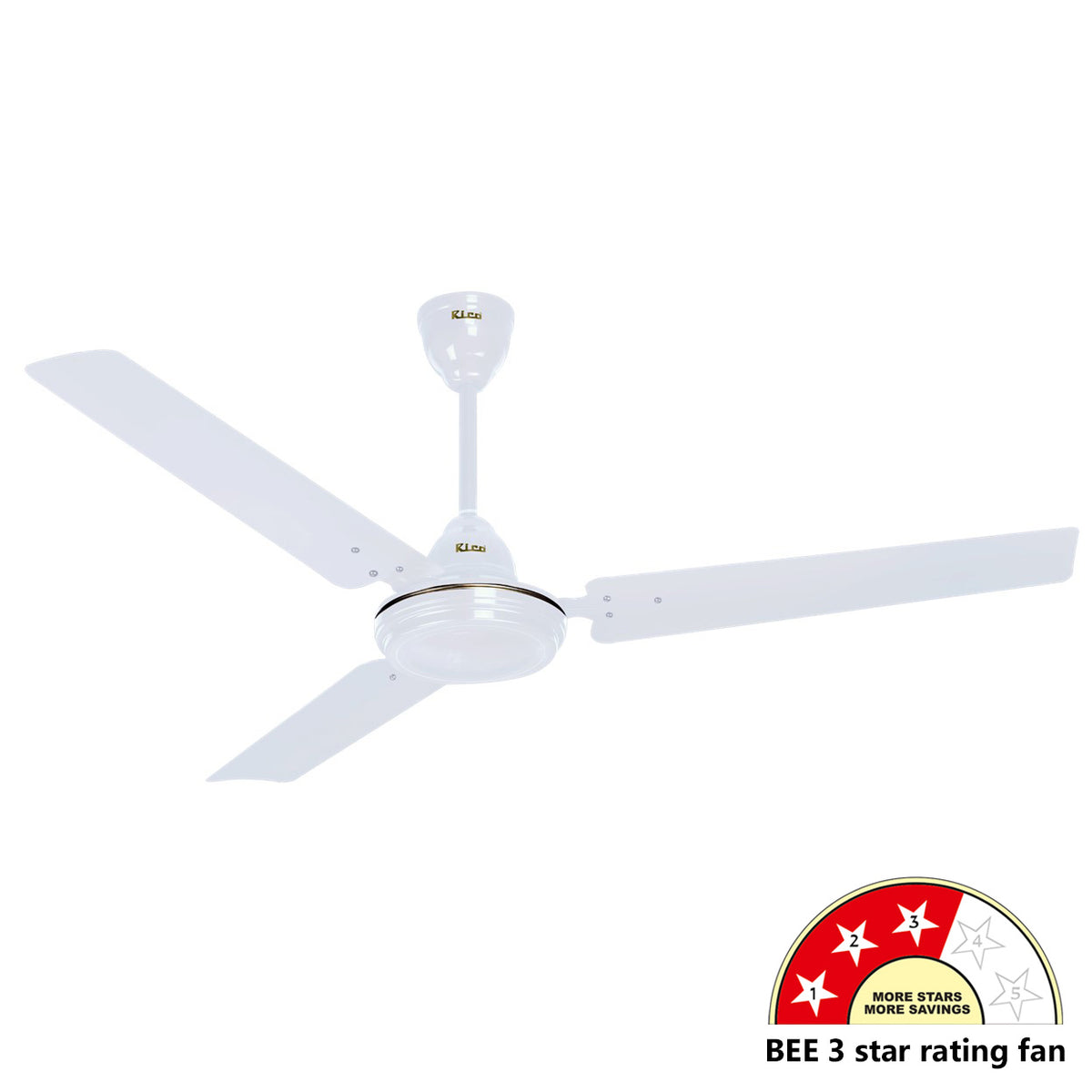 Rico Oric 1400mm 56'' BEE 3 Star Rating Ceiling Fan CF809 (White)– Rico ...