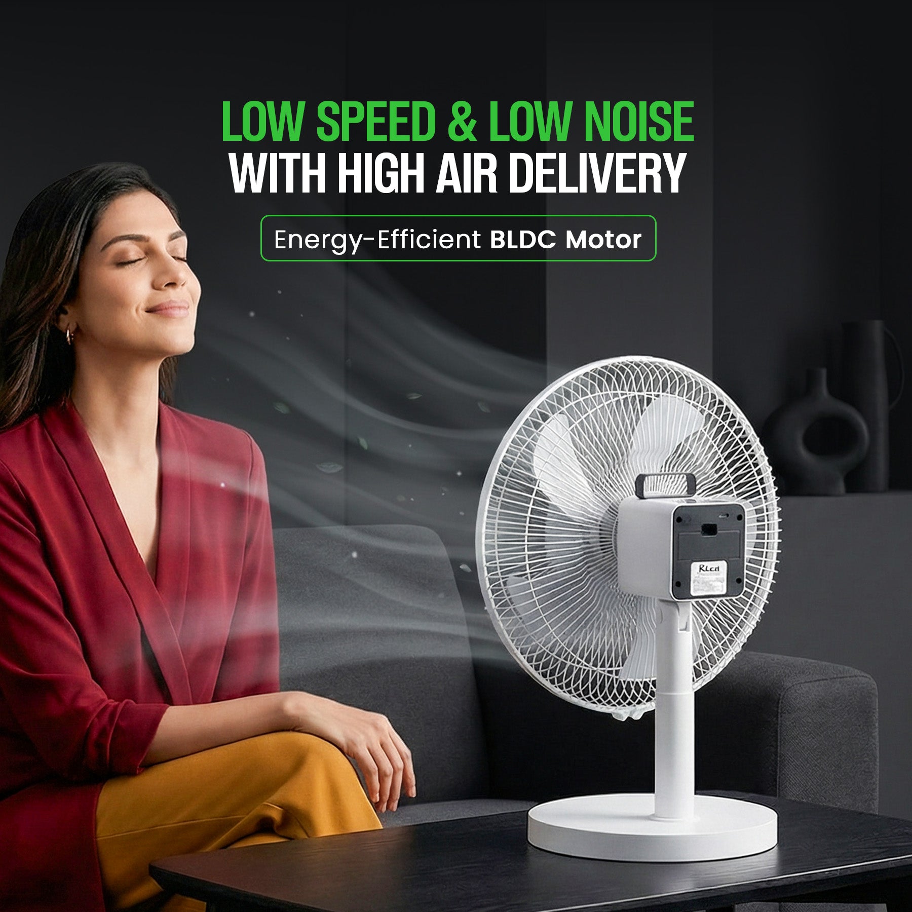 Zain Rico Fan Rico Rechargeable Fan - Model RF2512– Rico India