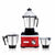 Mixer Grinder 1000 Watts with 3 Jars MG2513 (Red)