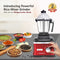 Mixer Grinder 1000 Watts with 4 Jars MG2409 (Red)