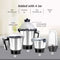 Mixer Grinder 1000 Watts with 4 Jars MG2409 (Red)