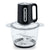 Rico 3 Litre Transparent  Bowl Chopper with Garlic Peeler & Whipper – 3  Speed with 300W Copper Motor CH2510