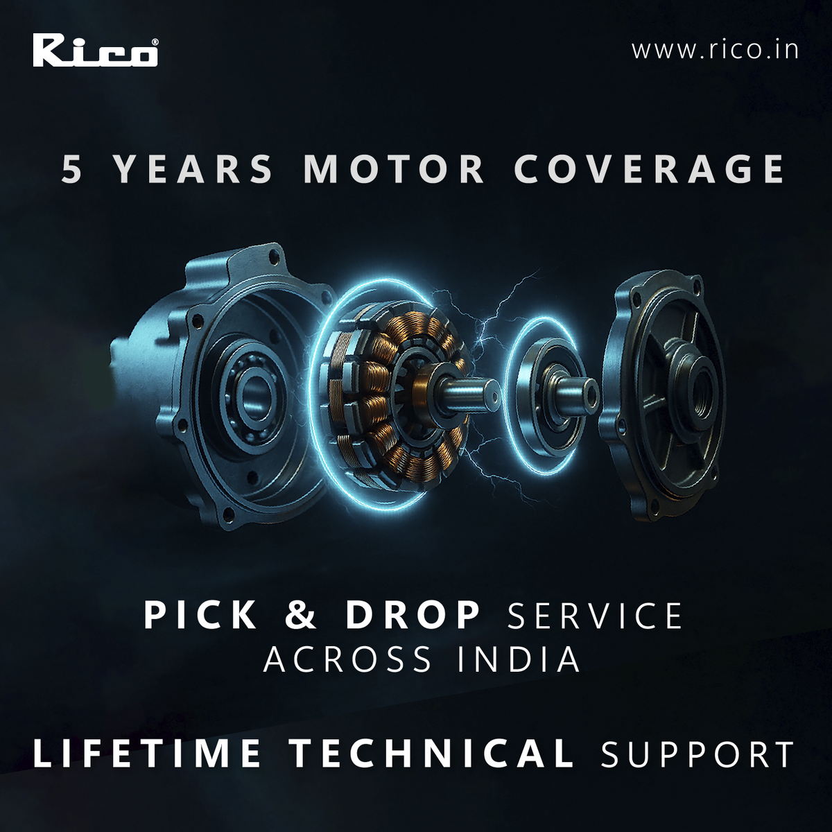 Rico Slow Juicer - Model SJ2508– Rico India