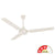 Rico Oric 1200mm 48" BEE 3 Star Rating Ceiling Fan CF807 (Ivory)