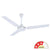 Rico Oric 1200mm 48" BEE 3 Star Rating Ceiling Fan CF807 (White)
