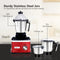 Mixer Grinder 1000 Watts with 3 Jars MG2513 (Red)