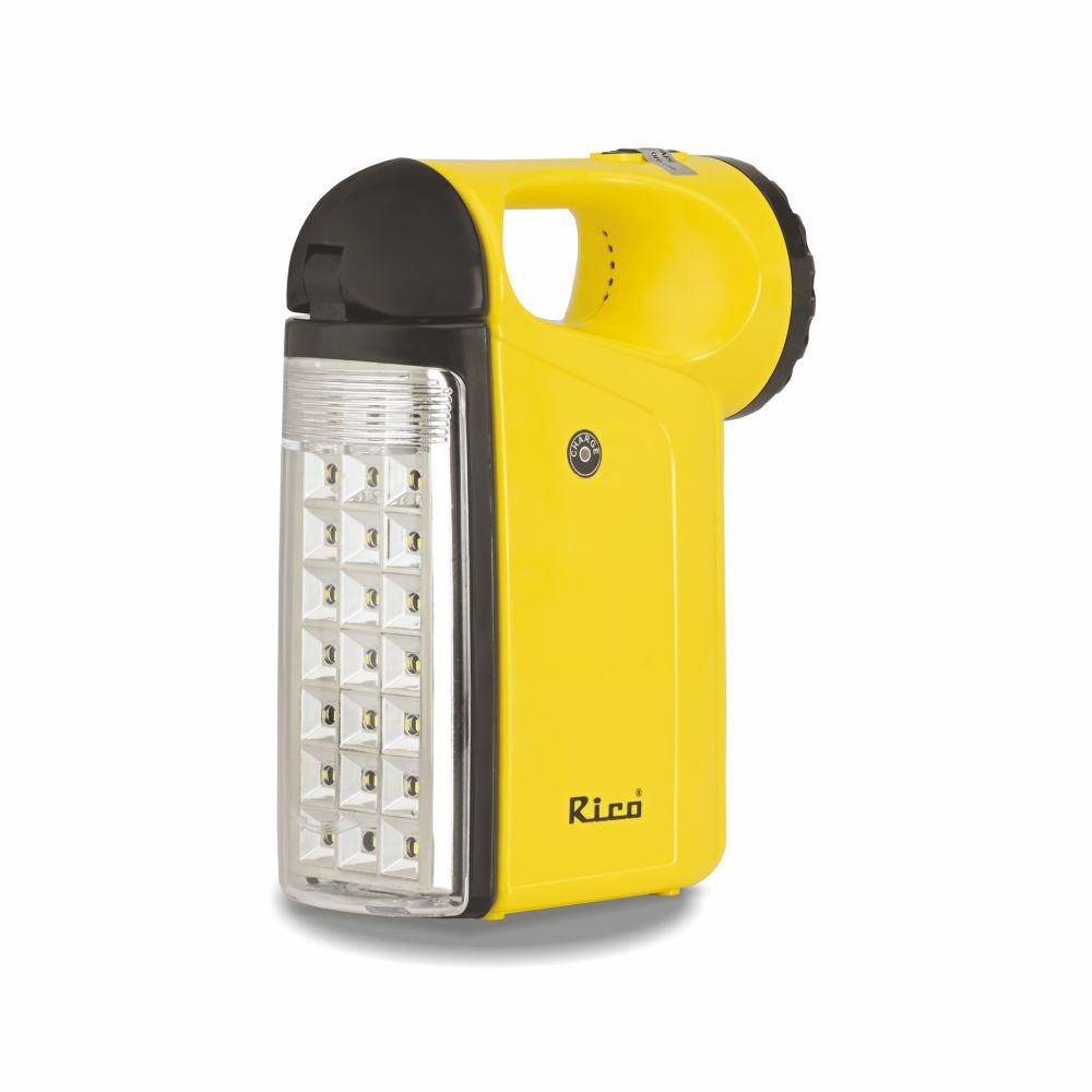 Rico EL1704 Rechargeable Emergency Light (Yellow)– Rico India