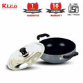 Rico NKL11-2.6mm Non Stick Kadai with Lid (2.6mm)