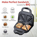 Rico TS1903 800W Sandwich Toaster Maker (Black)