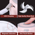 Electric Mini Garlic Chopper For Mincing Garlic, Ginger, Onion, Vegetable, Meat, Nuts, 250 ML