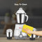 Mixer Grinder 750W Power with Liquid, Dry and Chutney Jars MG1810 (White)