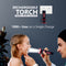 Rechargeable Portable Pocket Size Led Torch 0.5 Watts RT1525 (Red/Black)