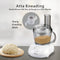 Electric Atta Kneader/Dough Maker For Kneading, Chopping, Slicing, Shredding And Juicing KP603 400 Watts (White).