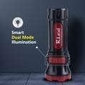 Rechargeable Portable Pocket Size Led Torch 0.5 Watts RT1525 (Red/Black)