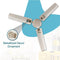 Rico Oric 1200mm 48" Ceiling Fan CF808 (Ivory)