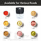 Electric Mini Garlic Chopper For Mincing Garlic, Ginger, Onion, Vegetable, Meat, Nuts, 250 ML, CH2112 Model - (Black)