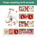 Electric Mini Garlic Chopper For Mincing Garlic, Ginger, Onion, Vegetable, Meat, Nuts, 250 ML (Green)