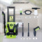 Rico ‎HP2207 High Pressure Washer Professional PowerShot 1700W Powerful Motor with Self Priming