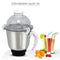 Mixer Grinder 550 Watt With Liquid, Dry and Chutney Jars MG123 (Black).