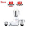 Mixer Grinder 750 Watts with 3 Jars MG1907 (White)