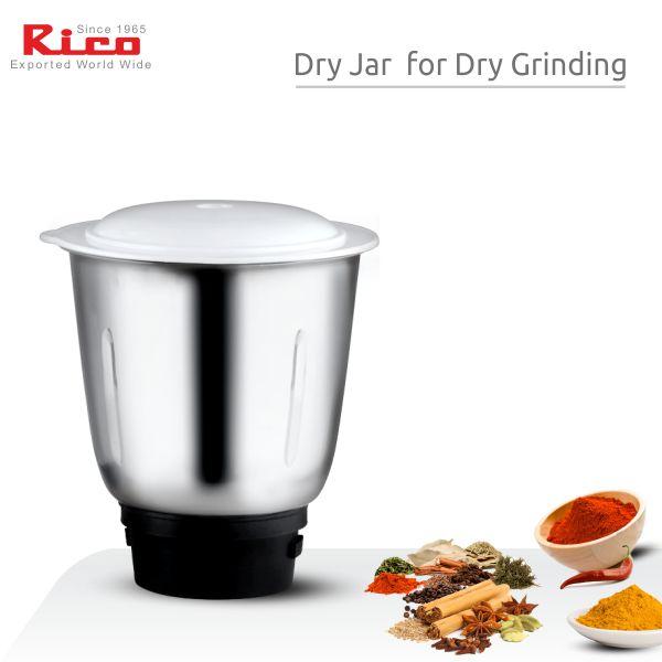 Rico Mixer Grinder 750 Watts with 3 Jars MG1907 (White) Rico India