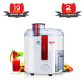 Electric Centrifugal Juicer For Fruits & Vegetables 350 Watts JE1401 (White)