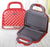 Rico TG1906 800W Sandwich Toaster Grill Maker (Red)