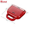 Rico TG1906 800W Sandwich Toaster Grill Maker (Red)