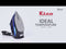 Ideal Temperature No Burn Guaranteed 2200 Watts Steam Iron SI2111 (WHITE)