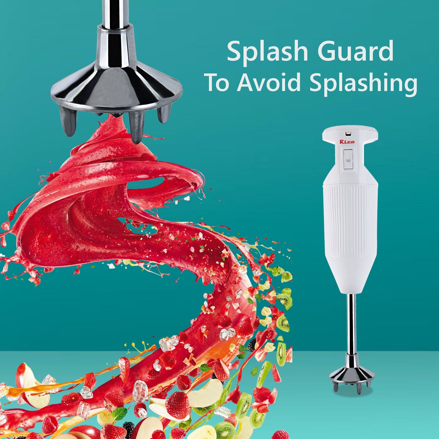 Rico Hand Blender 150 Watt HBCJ (White). Rico India