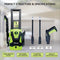Rico ‎HP2207 High Pressure Washer Professional PowerShot 1700W Powerful Motor with Self Priming